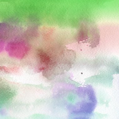 sulu boya boyama doku ile çok renkli arka plan