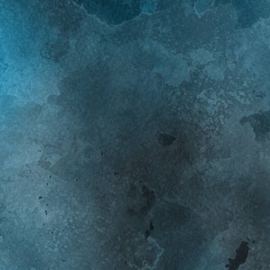 sulu boya boyama doku ile mavi arka plan