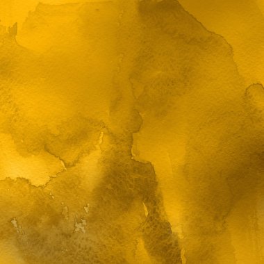 sulu boya boyama doku ile sarı arka plan