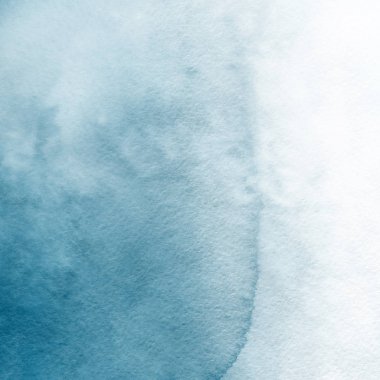 sulu boya boyama doku ile mavi arka plan