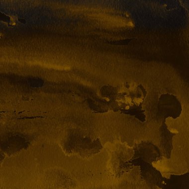 sulu boya boyama doku ile koyu sarı arka plan