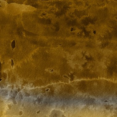 sulu boya boyama doku ile koyu sarı arka plan