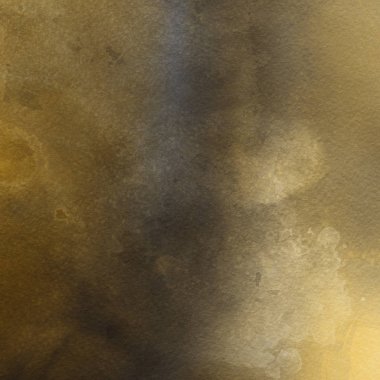 sulu boya boyama doku ile koyu sarı arka plan