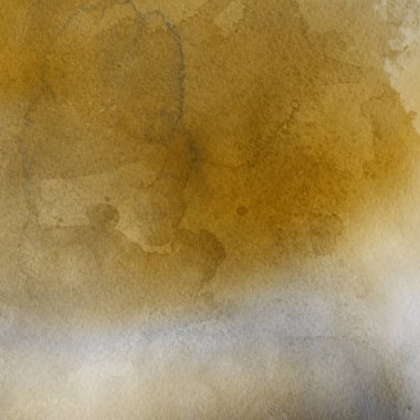 sulu boya boyama doku ile sarı arka plan