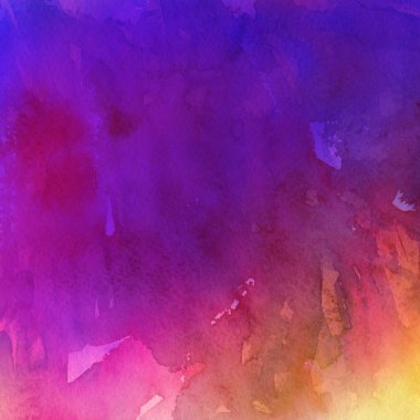 sulu boya boyama doku ile çok renkli arka plan