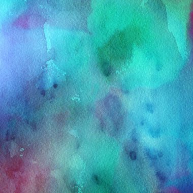 sulu boya boyama doku ile çok renkli arka plan