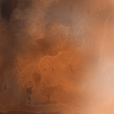 siyah ve turuncu suluboya boya doku, arka plan