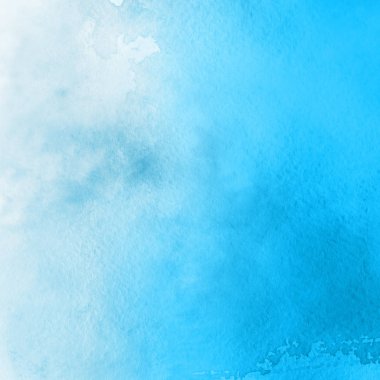 sulu boya boyama doku ile mavi arka plan