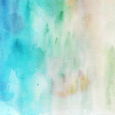 sulu boya boyama doku ile çok renkli arka plan