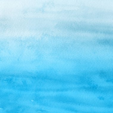 sulu boya boyama doku ile mavi arka plan