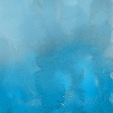 sulu boya boyama doku ile mavi arka plan