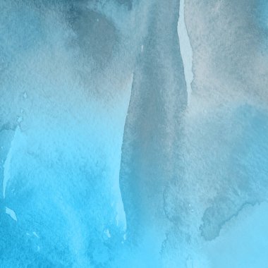 sulu boya boyama doku ile mavi arka plan