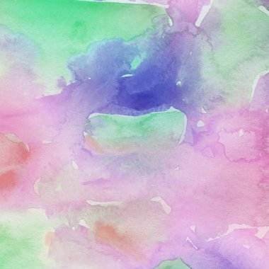 sulu boya boyama doku ile çok renkli arka plan