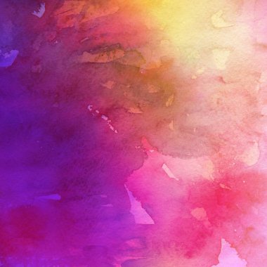 sulu boya boyama doku ile çok renkli arka plan