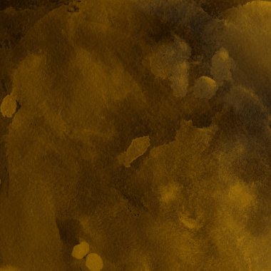 sulu boya boyama doku ile koyu sarı arka plan