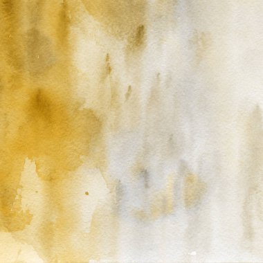 sulu boya boyama doku ile sarı arka plan