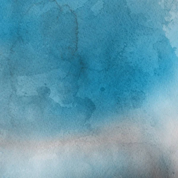 sulu boya boyama doku ile mavi arka plan