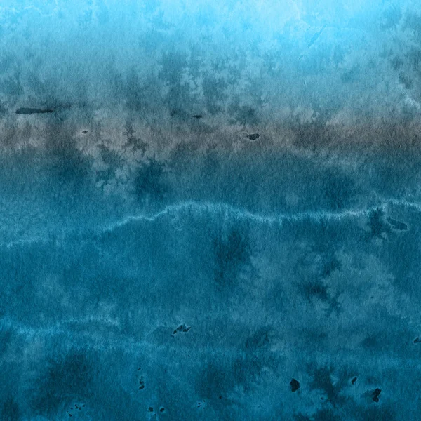 sulu boya boyama doku ile mavi arka plan