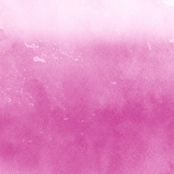 Růžová Barva Akvarel Textura Abstraktní Pozadí — Stock fotografie