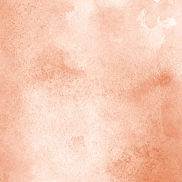 Textúra Narancssárga Akvarell Festék Absztrakt Háttér — Stock Fotó