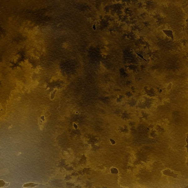 sulu boya boyama doku ile koyu sarı arka plan