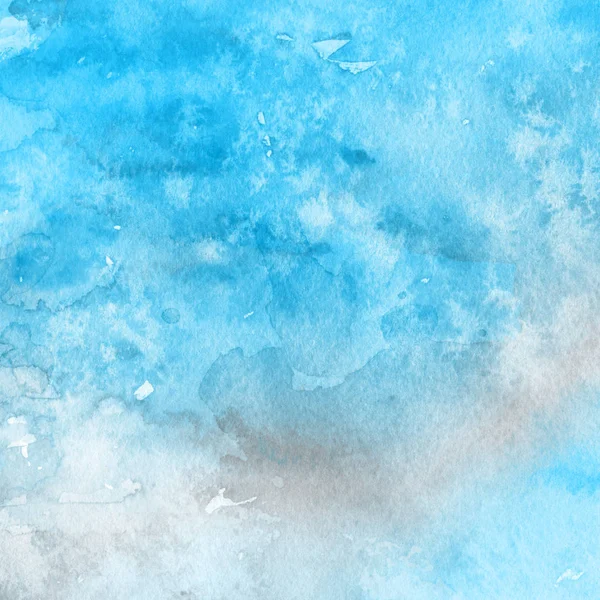 sulu boya boyama doku ile mavi arka plan