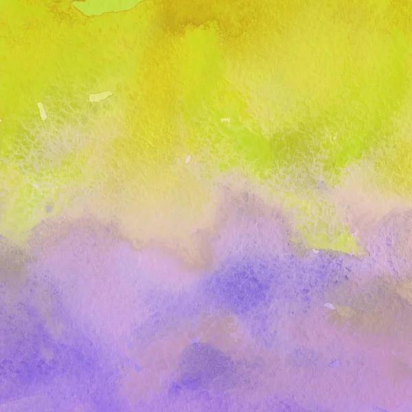 Fond Abstrait Multicolore Avec Texture Aquarelle — Photo