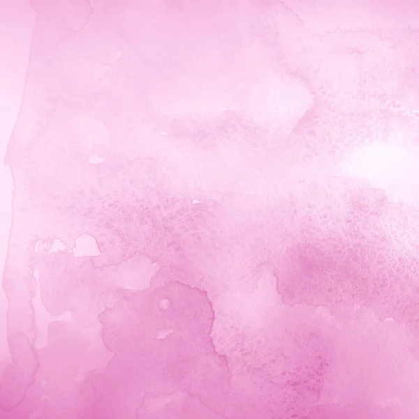 Pink Akvarel Maling Tekstur Abstrakt Baggrund - Stock-foto