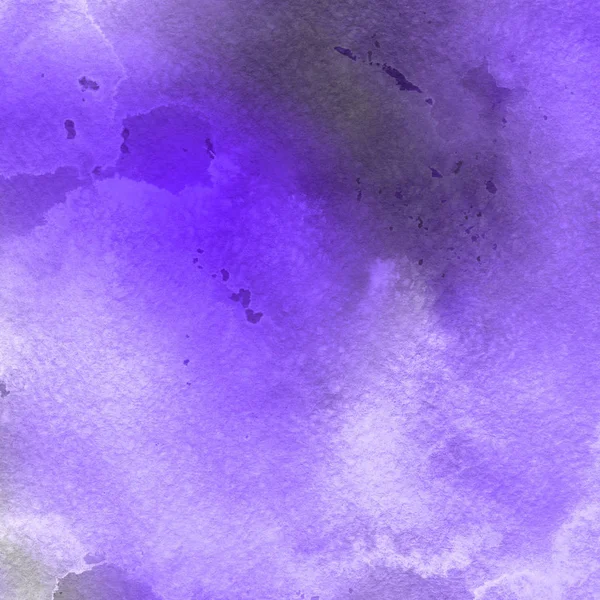 Violet Watercolor Paint Texture Abstract Background — Stock Photo, Image