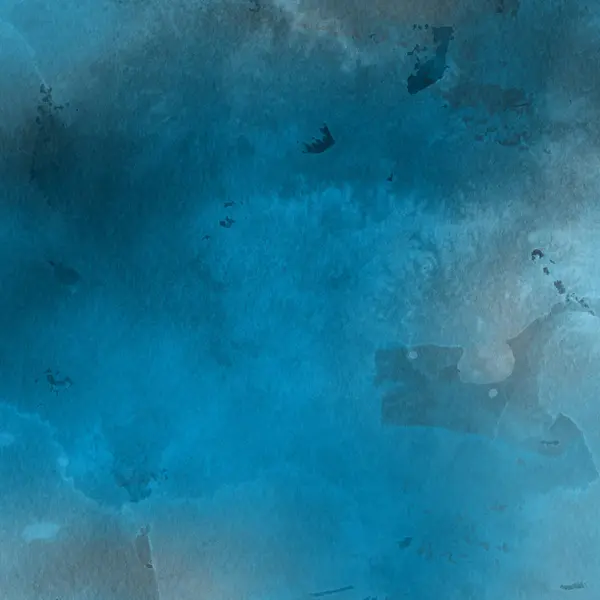 Blue Abstract Background Watercolor Paint Texture — Stock Photo, Image