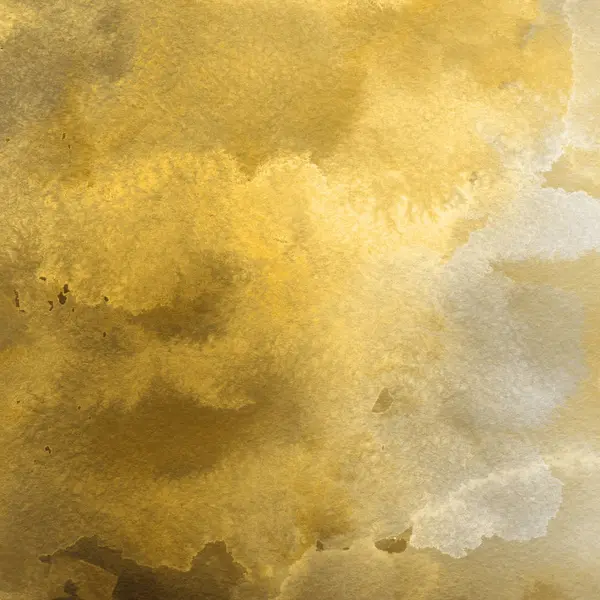 sulu boya boyama doku ile koyu sarı arka plan