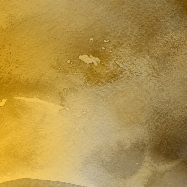 Fondo Abstracto Amarillo Con Textura Pintura Acuarela — Foto de Stock