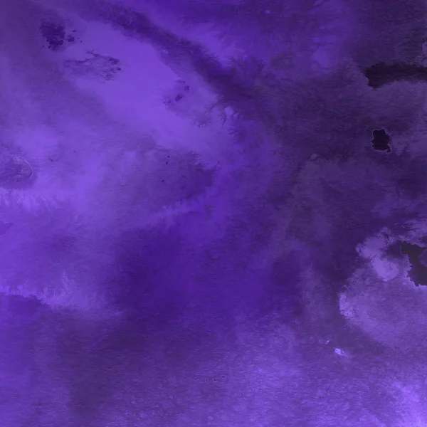 Violet Watercolor Paint Texture Abstract Background — Stock Photo, Image