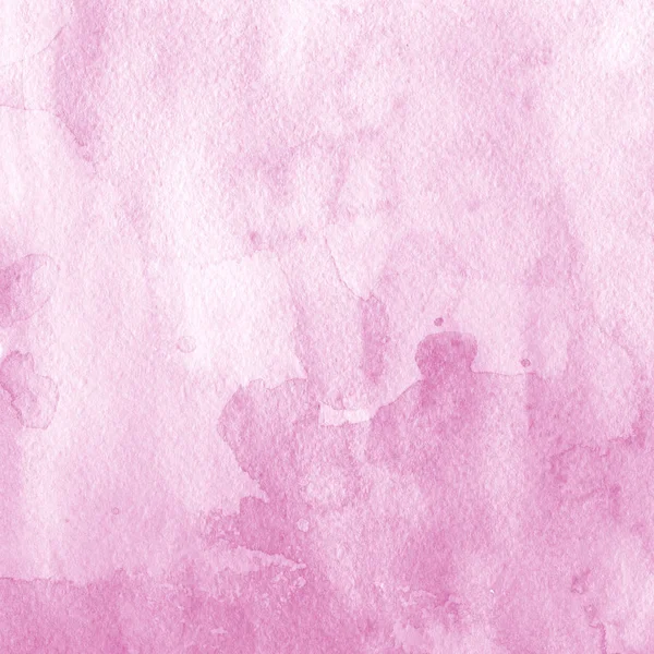 Rosa Aquarellfarbe Textur Abstrakter Hintergrund — Stockfoto