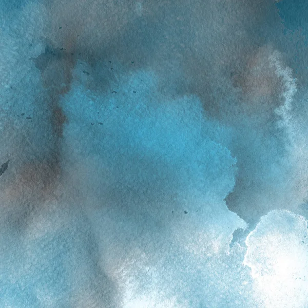 sulu boya boyama doku ile mavi arka plan