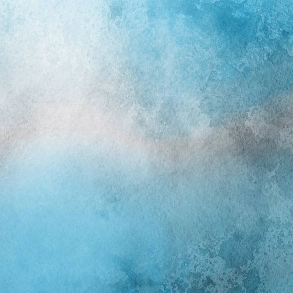 sulu boya boyama doku ile mavi arka plan