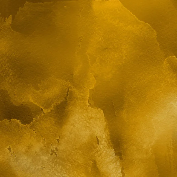 sulu boya boyama doku ile koyu sarı arka plan