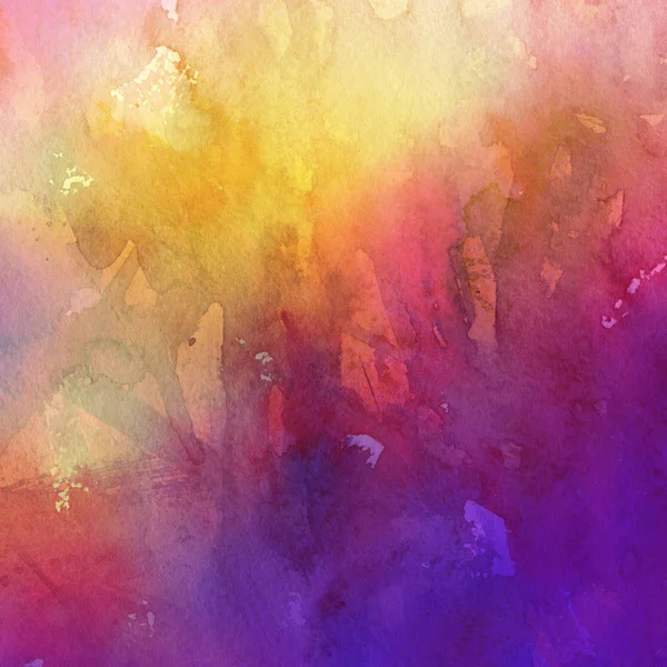 sulu boya boyama doku ile çok renkli arka plan