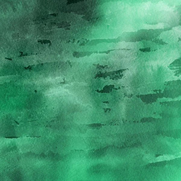 suluboya desenli yeşil soyut arkaplan