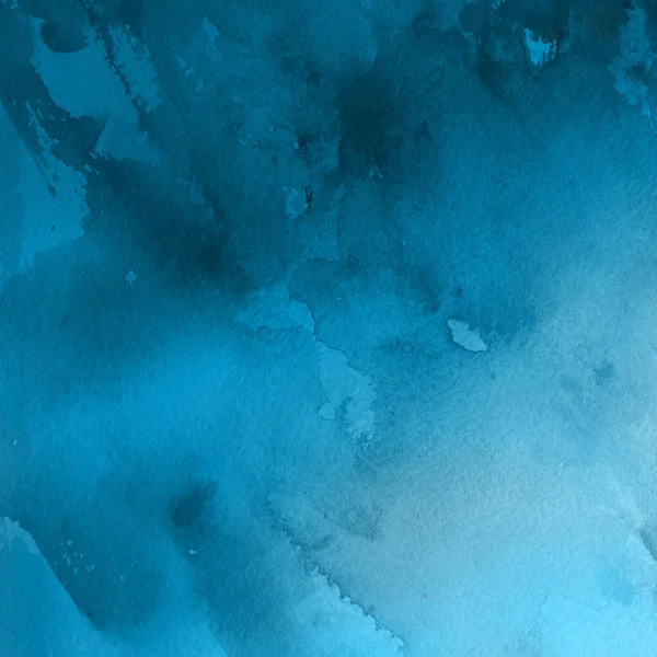 sulu boya boyama doku ile mavi arka plan