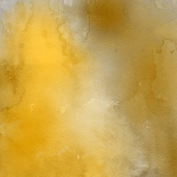 sulu boya boyama doku ile koyu sarı arka plan