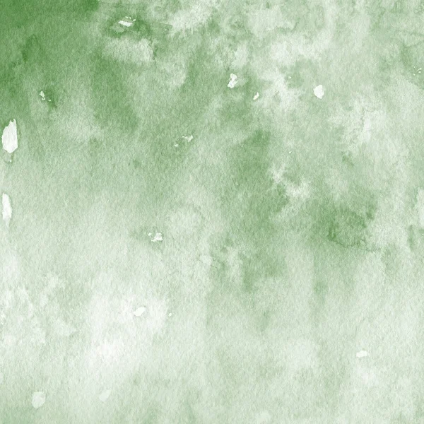 suluboya desenli yeşil soyut arkaplan