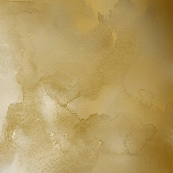 Fundo Abstrato Amarelo Com Textura Tinta Aquarela — Fotografia de Stock