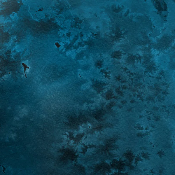 sulu boya boyama doku ile mavi arka plan