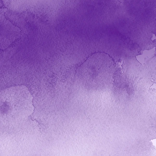 Violeta Acuarela Pintura Textura Fondo Abstracto — Foto de Stock