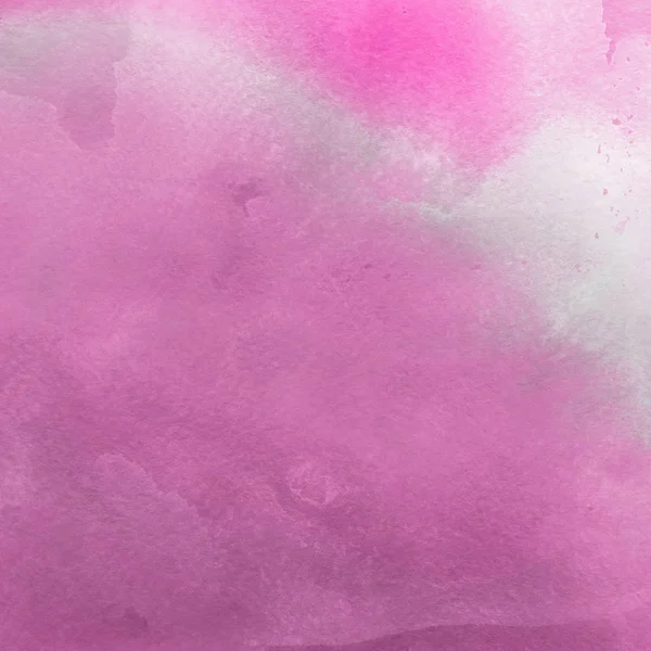 Pink Watercolor Paint Texture Abstract Background — Stock Photo, Image