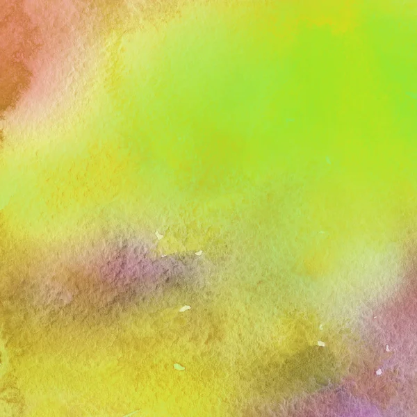 Mehrfarbige Abstrakte Hintergrund Mit Aquarellfarbe Textur — Stockfoto
