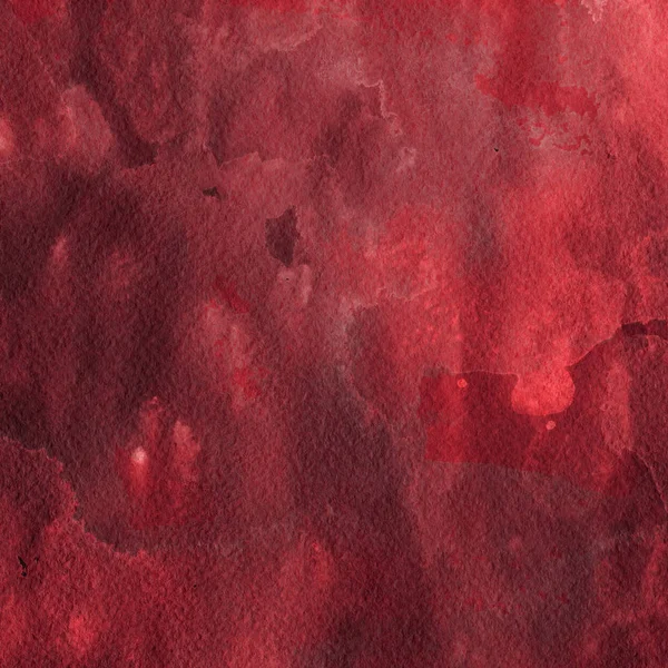 Texture Vernice Acquerello Rosso Sfondo Astratto — Foto Stock