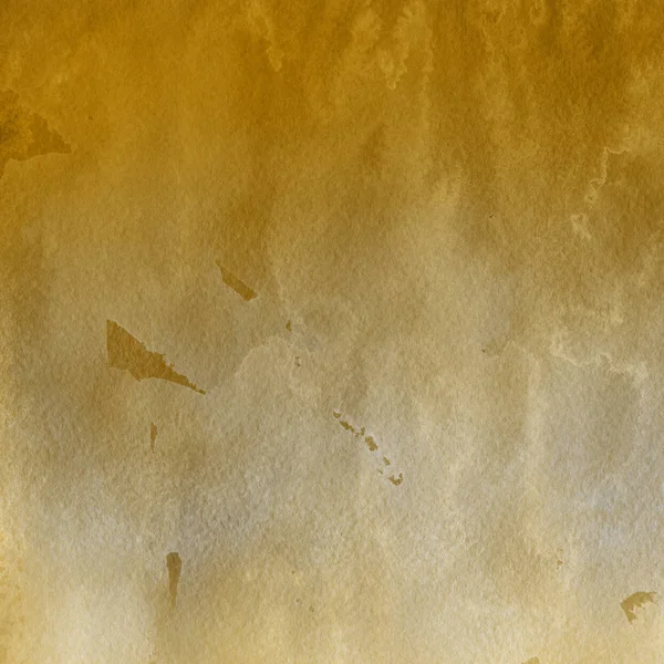 Σκούρο Κίτρινο Αφηρημένα Φόντο Υφή Νερομπογιάς — Φωτογραφία Αρχείου