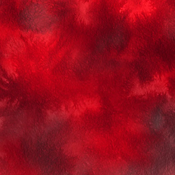 Texture Vernice Acquerello Rosso Sfondo Astratto — Foto Stock